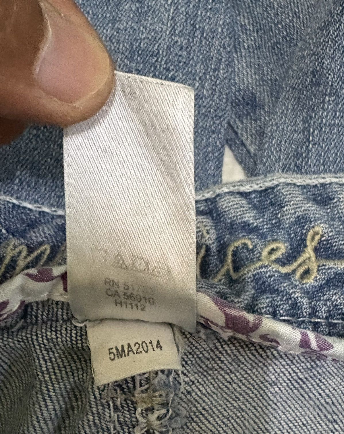 Vintage Maurices Streetwear Jeans Flared Denim Size US 31 - 19 Thumbnail