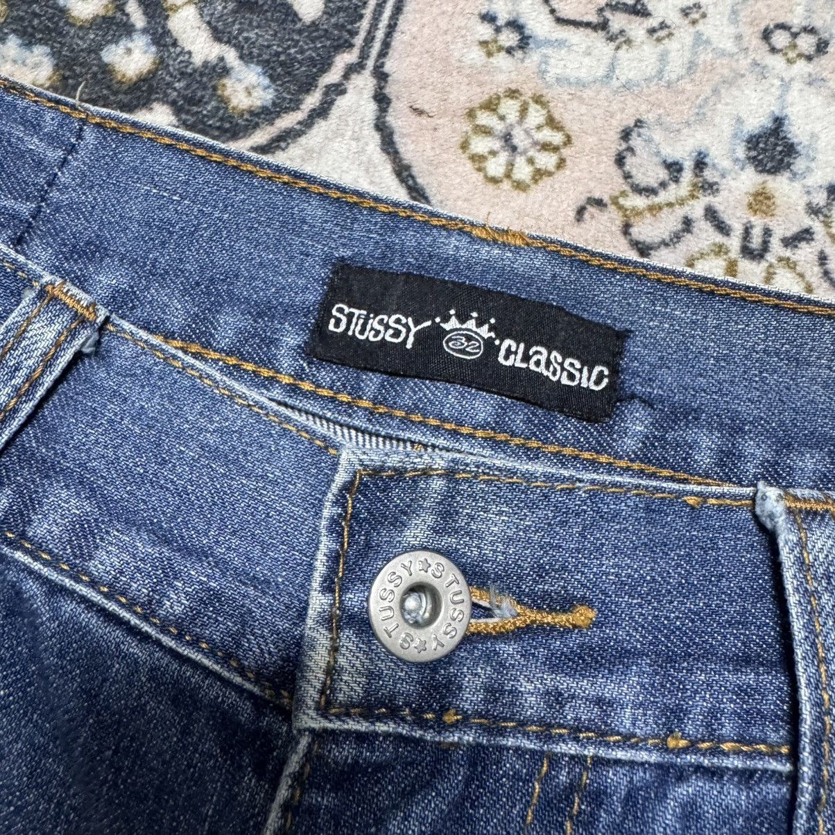 Stussy Vintage Stussy Classic Distressed Denim Jeans Size US 32 / EU 48 - 20 Thumbnail