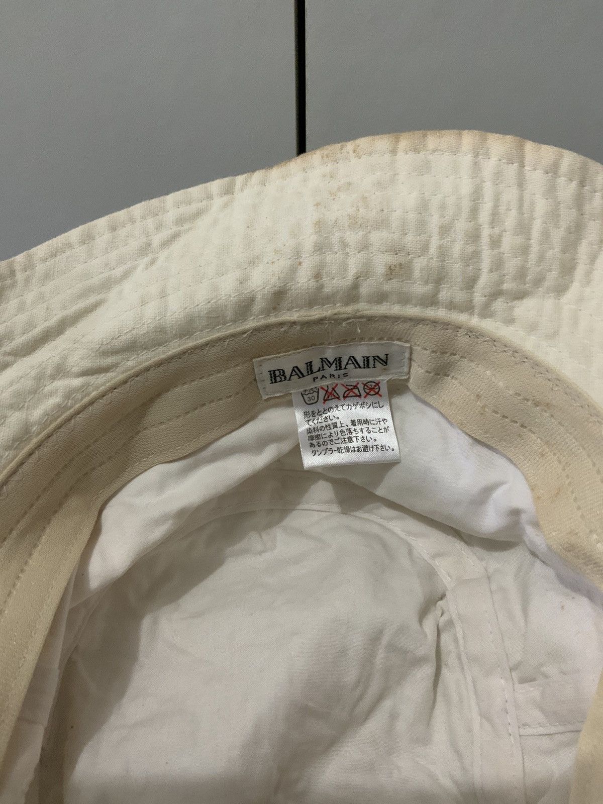 Balmain Balmain Paris Fade Bucket Hat Size ONE SIZE - 16 Thumbnail