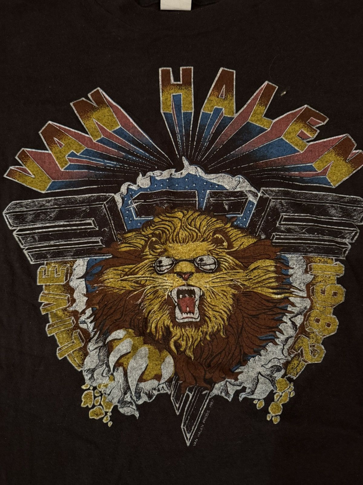 Other Van Halen 1982 Tour T Size US L / EU 52-54 / 3 - 3 Thumbnail
