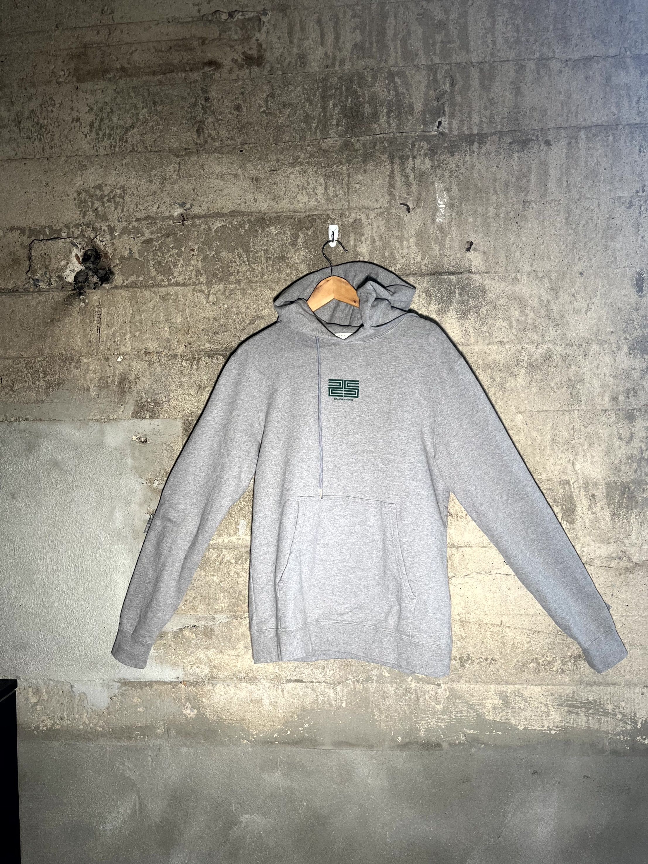 Sandro Sandro Grey Hoodie Size US M / EU 48-50 / 2 - 3 Thumbnail