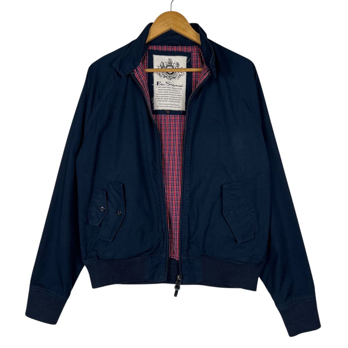 Ben Sherman 🔥 Ben Sherman G9 Casual Bomber Jacket Size US S / EU 44-46 / 1 - 1 Thumbnail