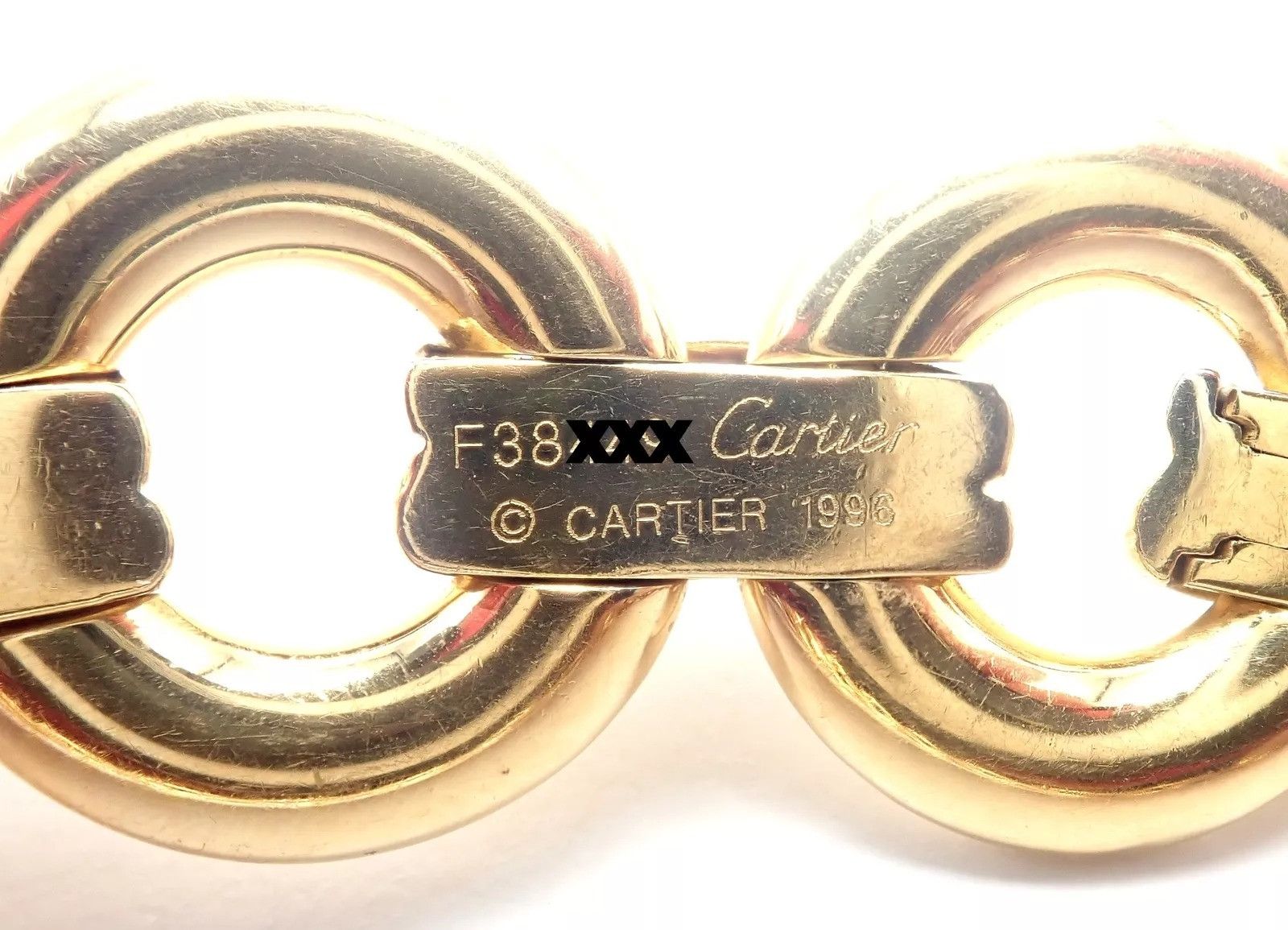 Cartier Cartier Trinity 18k Multi Color Gold Round Link Necklace Size ONE SIZE - 6 Thumbnail