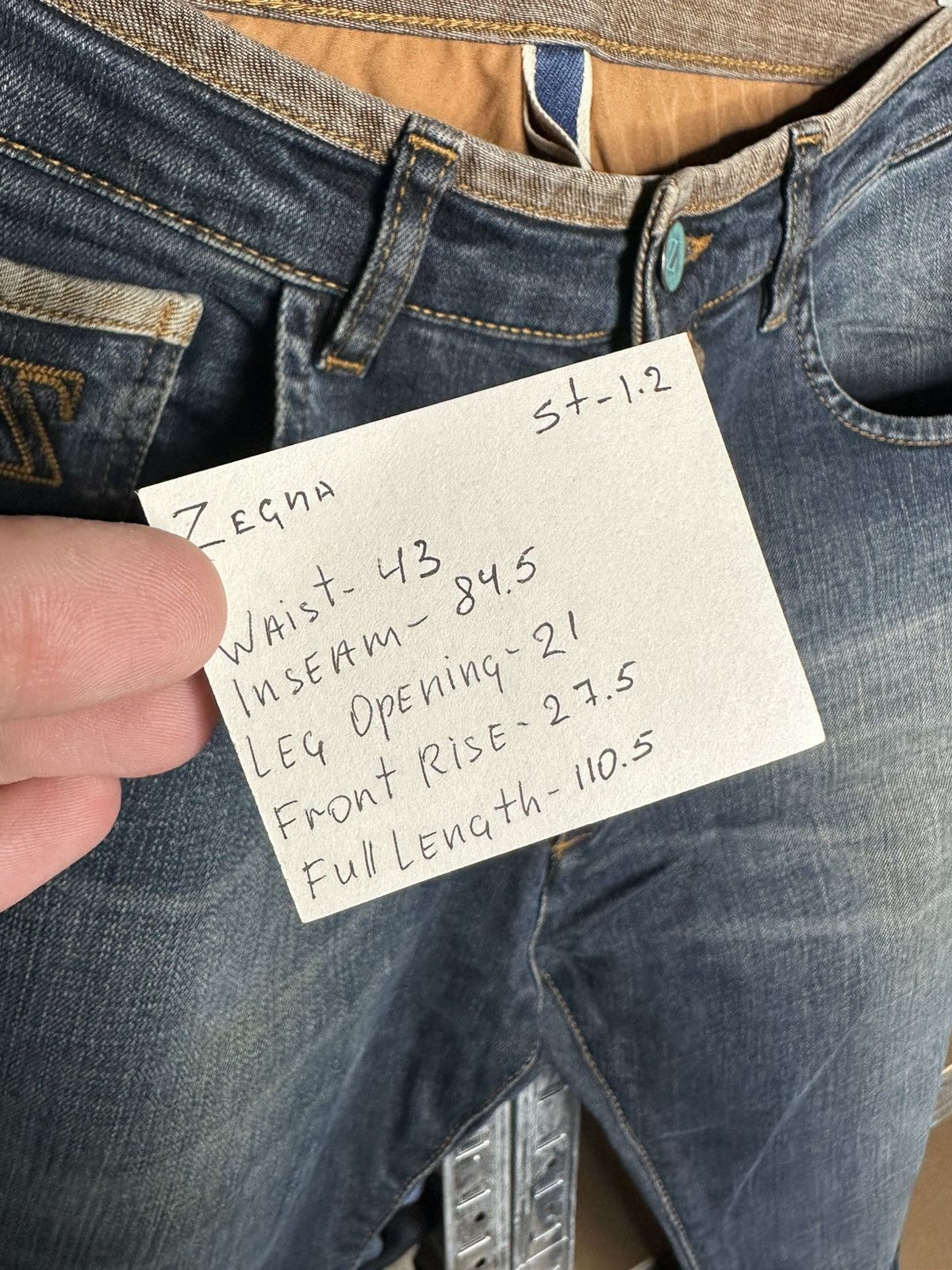 Ermenegildo Zegna Zegna Sport Luxury Designer Jeans Denim Pants Size 33 Size US 33 - 9 Thumbnail