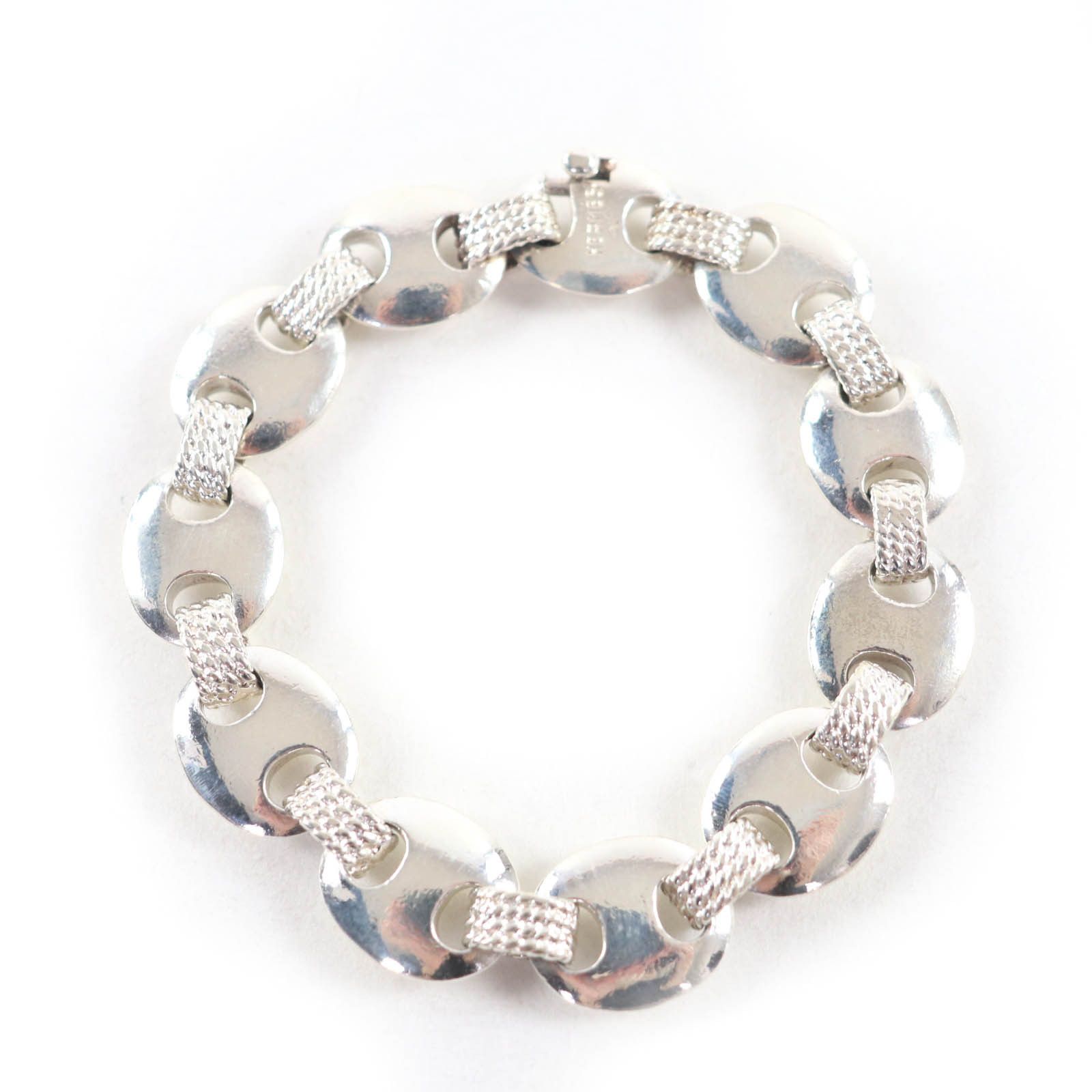 Hermes Hermes Hermès Shrouis Bangle Silver Bracelet Metal Bracelet DUTY FREE for USA Size ONE SIZE - 1 Thumbnail
