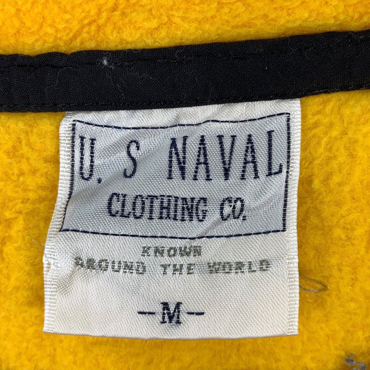 Vintage US NAVAL Clothing Casualwear Half Button Sweatshirt Pullover Size US M / EU 48-50 / 2 - 6 Thumbnail