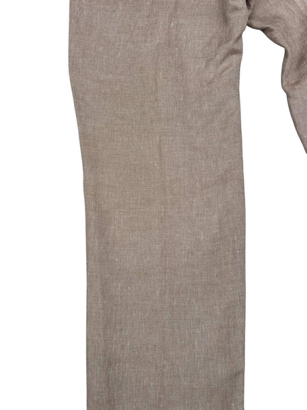 Polo Ralph Lauren Vintage 90s Polo by Ralph Lauren 100% Linen Trouser Pant Size US 33 - 14 Thumbnail