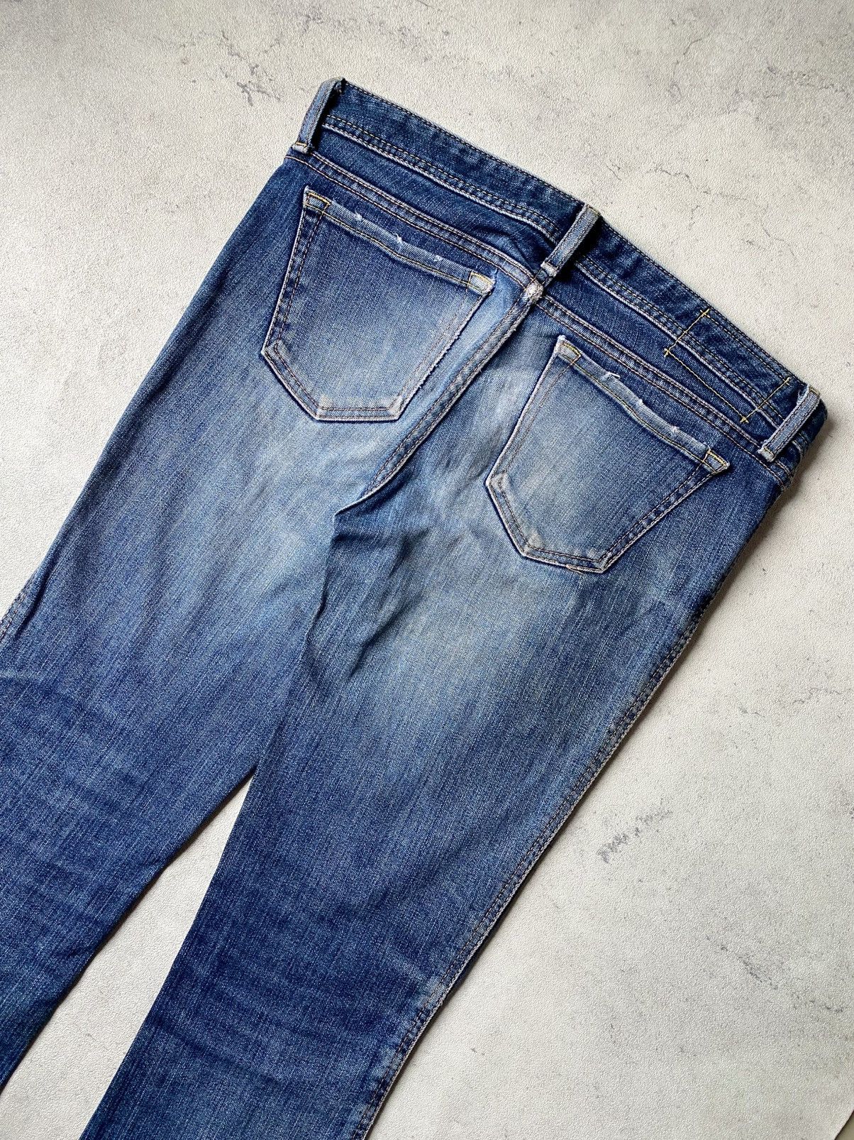 Gap GAP Premium Gold Skinny Boot Cut Jeans Size 30" / US 8 / IT 44 - 3 Thumbnail