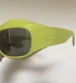 Jewelry Dystopian Alien Sunglasses Retro Cyber Lime Archive Cosplay Size ONE SIZE - 4 Thumbnail