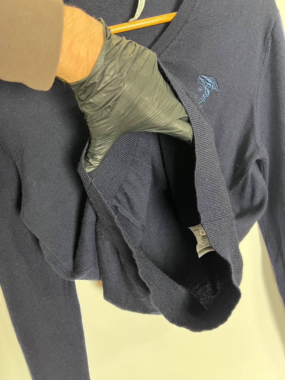 Versace × Vintage Versace Collection Sweater V-neck Vintage Luxury Medusa Size US XL / EU 56 / 4 - 10 Thumbnail