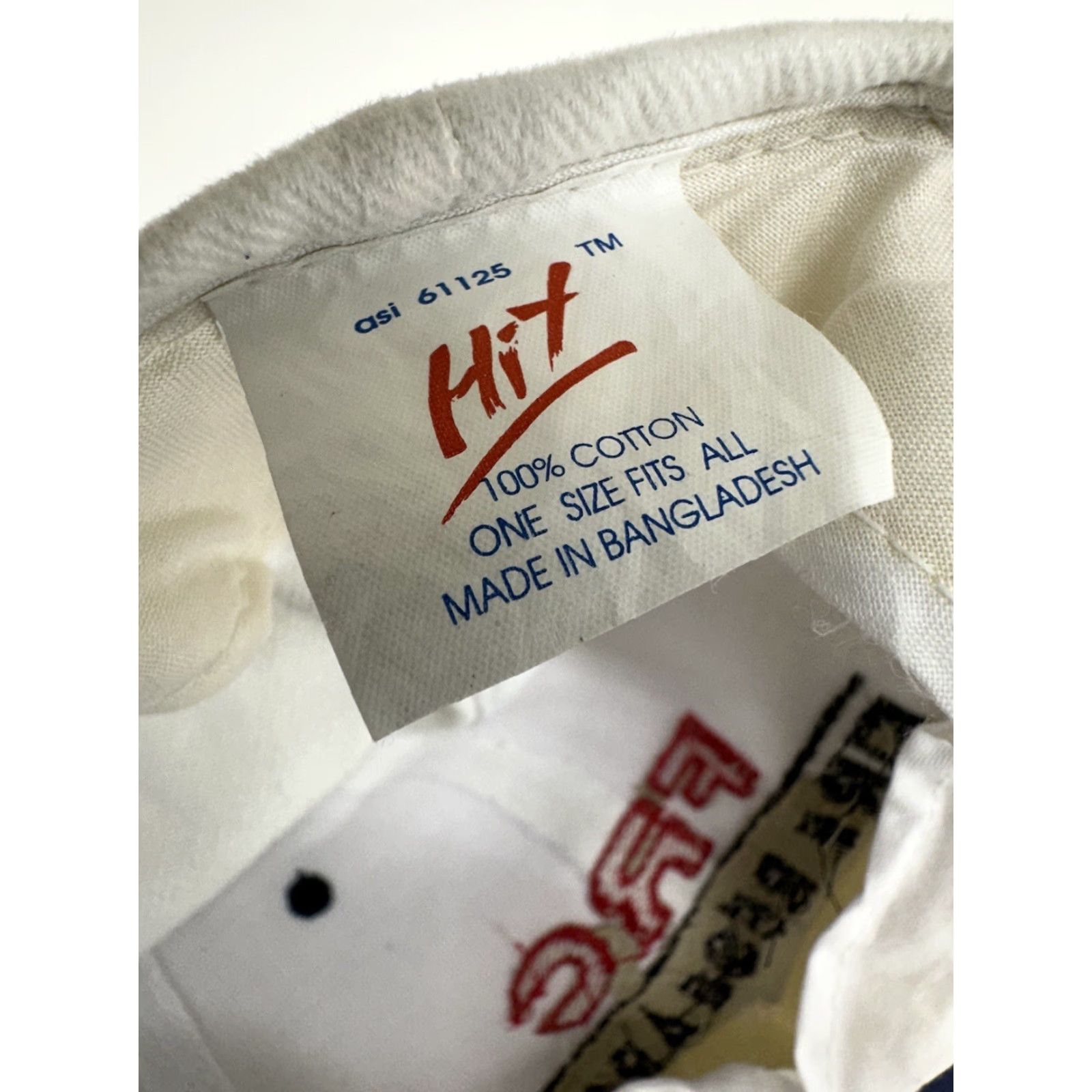 Vintage Hit Snapback Hat FRC Fire Research Adjustable White Embordered Size ONE SIZE - 2 Thumbnail