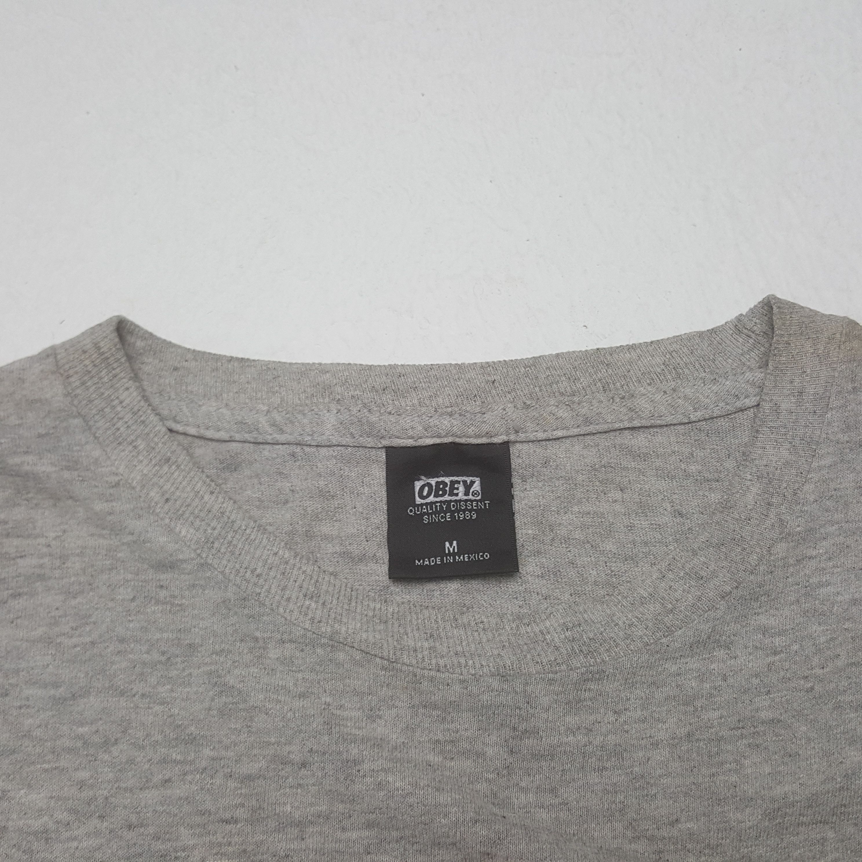 Obey × Vintage Vintage Obey Elephant Design Tshirt Size US M / EU 48-50 / 2 - 4 Thumbnail