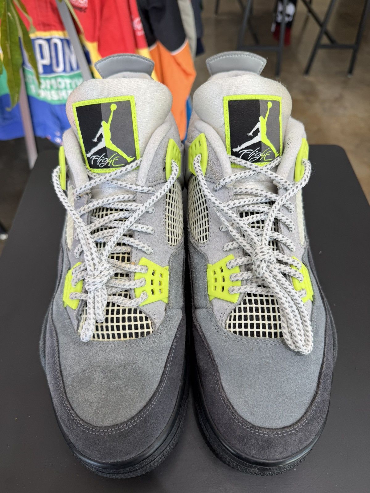 Jordan Brand Air Jordan 4 95 Neon Size 13 (2020) Size US 13 / EU 46 - 2 Thumbnail