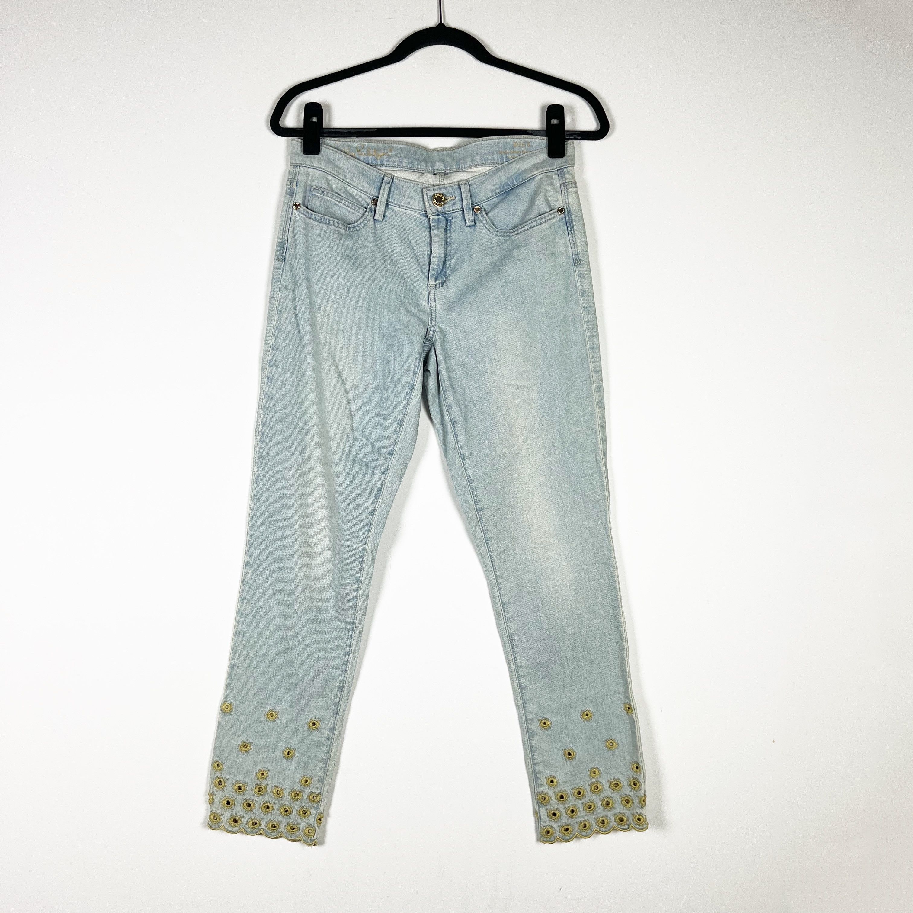 Lilly Pulitzer NEW Lilly Pulitzer South Ocean Skinny Size 30" / US 8 / IT 44 - 1 Thumbnail
