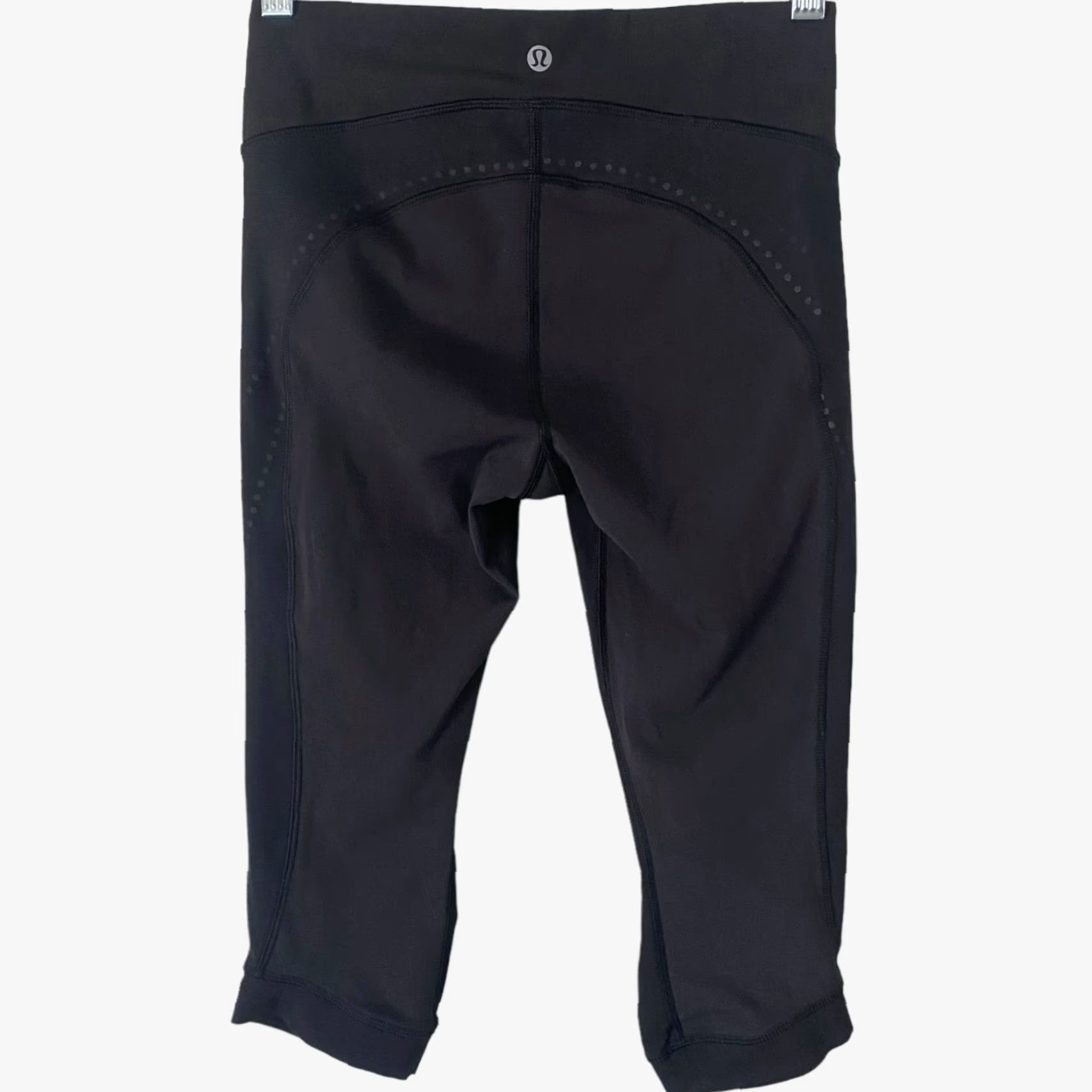 Lululemon Lululemon Stop At Nothing Cropped Leggings Size 4 Mid-Rise Athletic Stretch Yoga Leggings Womens Size 27" / US 4 / IT 40 - 4 Thumbnail