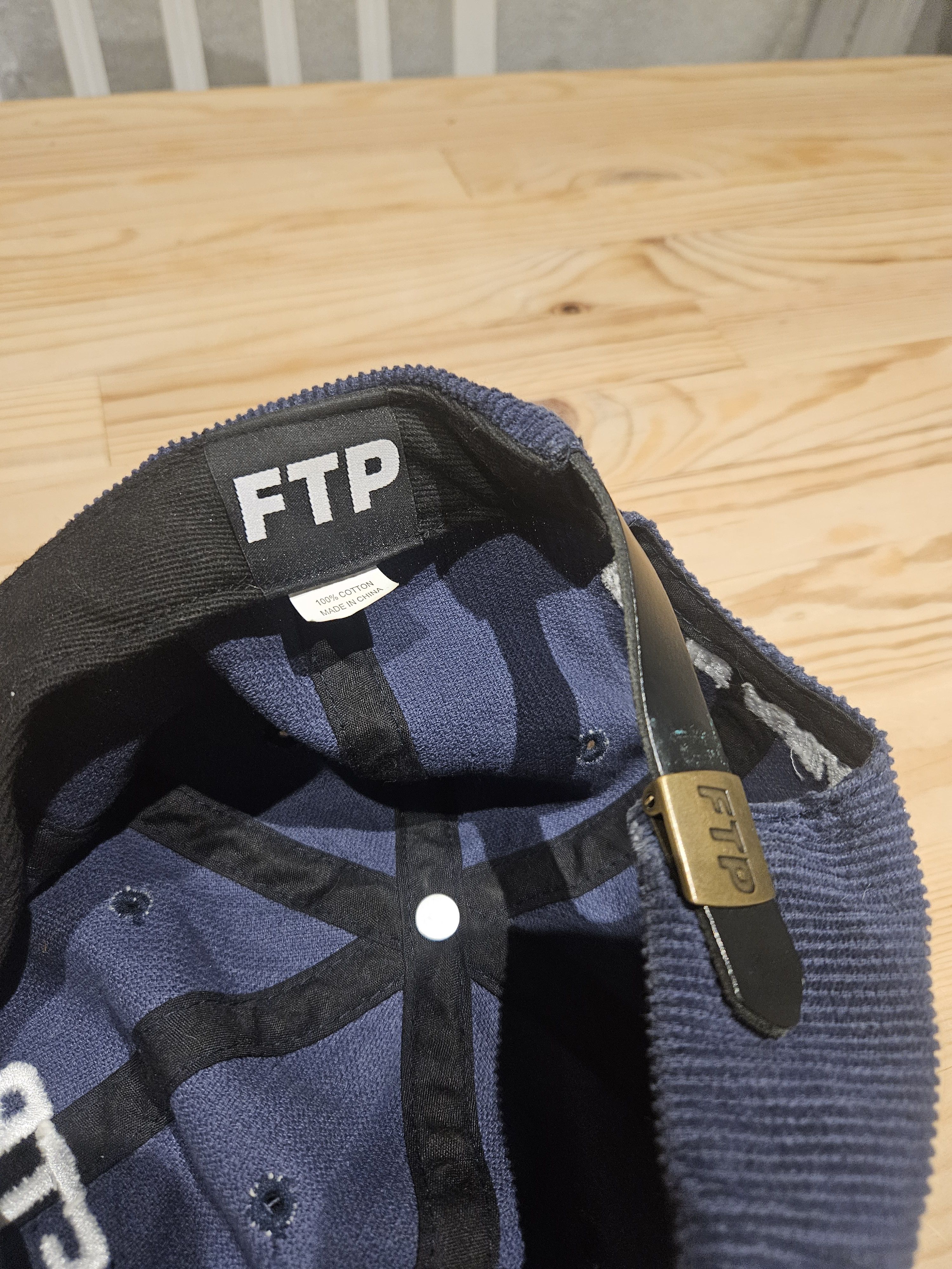 Fuck The Population FTP Corduroy 5 Panel Embroidered Size ONE SIZE - 2 Thumbnail