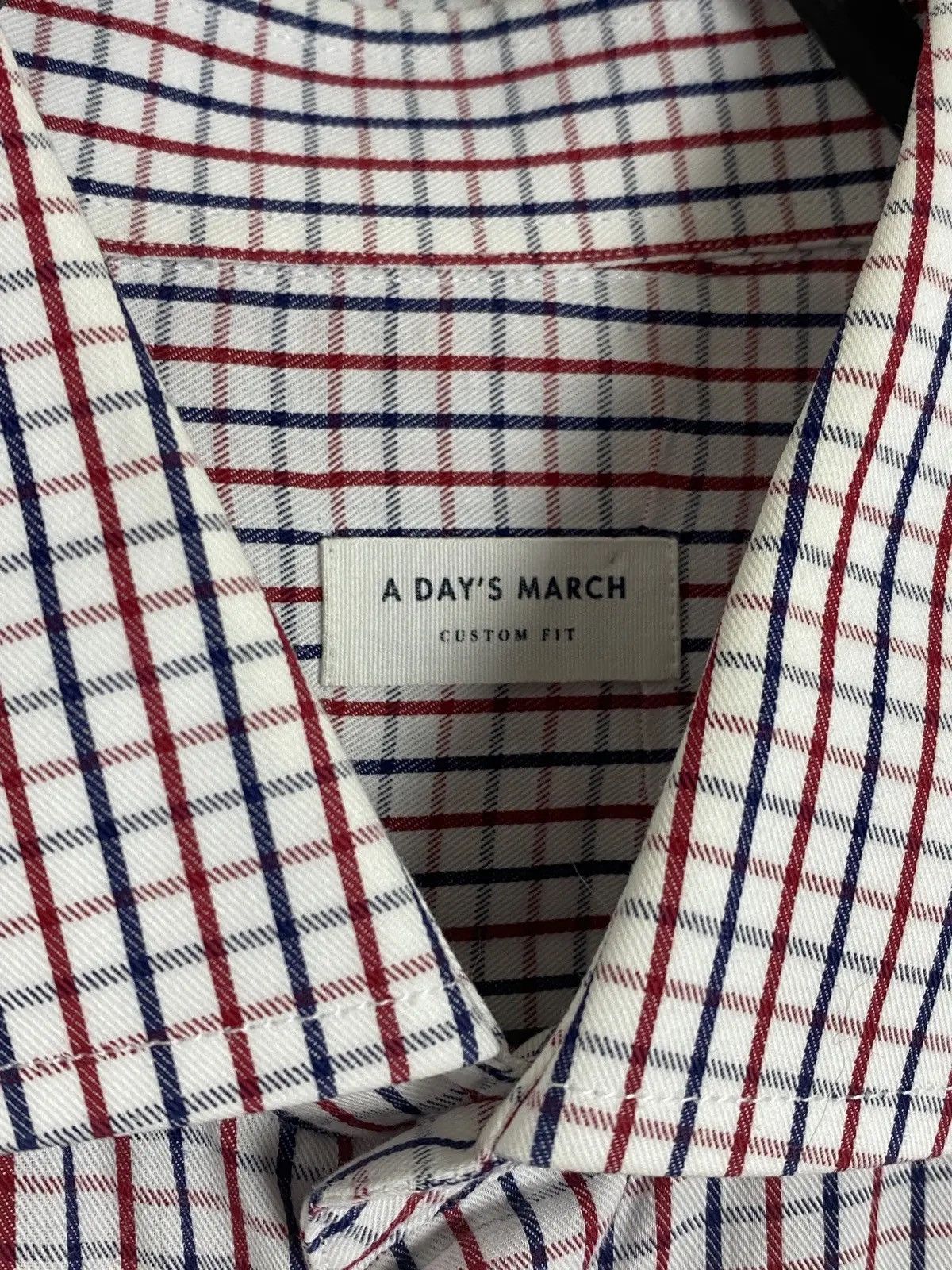 A Day's March Vintage A Day's March Checkered Long Sleeve Shirt Size US S / EU 44-46 / 1 - 3 Thumbnail