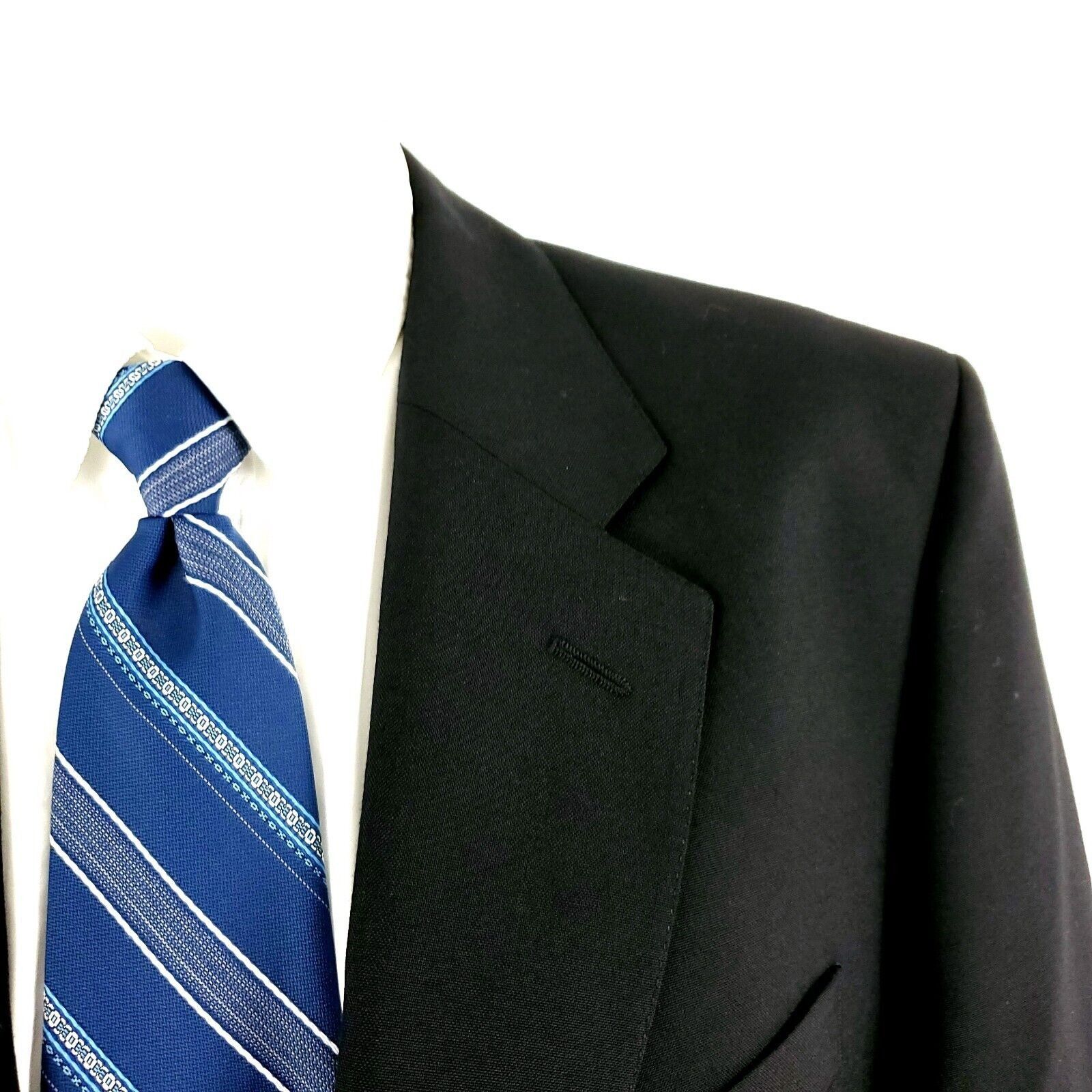 Savile Row Alexandre London Savile Row Wool Trevira 2 Button Blazer 42R Size 42R - 2 Thumbnail