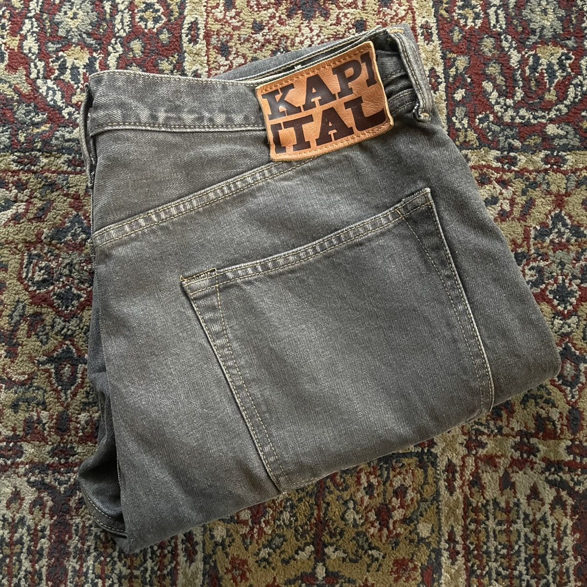 Kapital Kountry Kapital Kountry side Studs Gems Black Denim Jeans size 38 Size US 38 / EU 54 - 22 Thumbnail