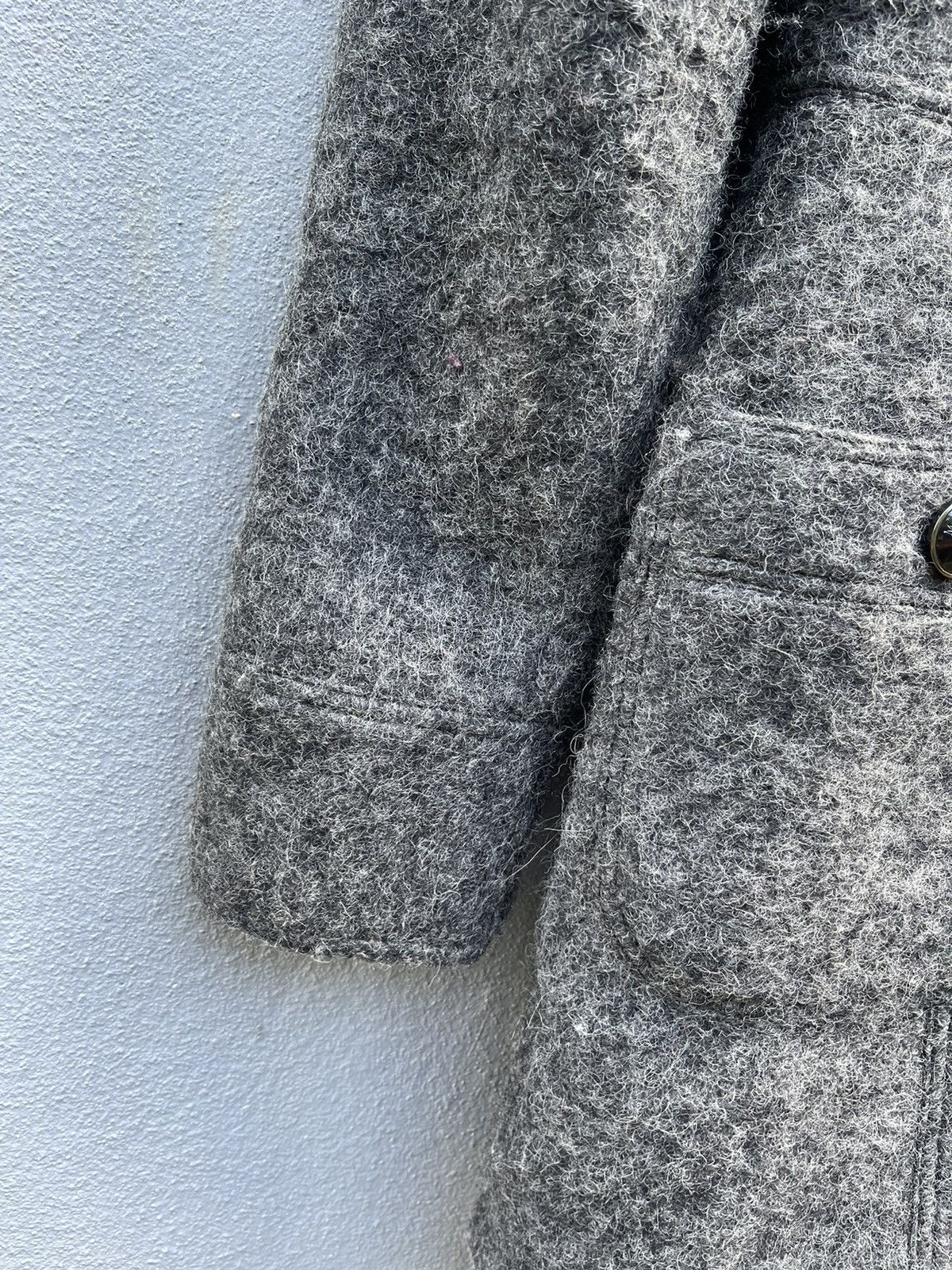 Designer Mayson Grey Wool-Blend Mid-Length Coat - Size 2 Size S / US 4 / IT 40 - 6 Thumbnail