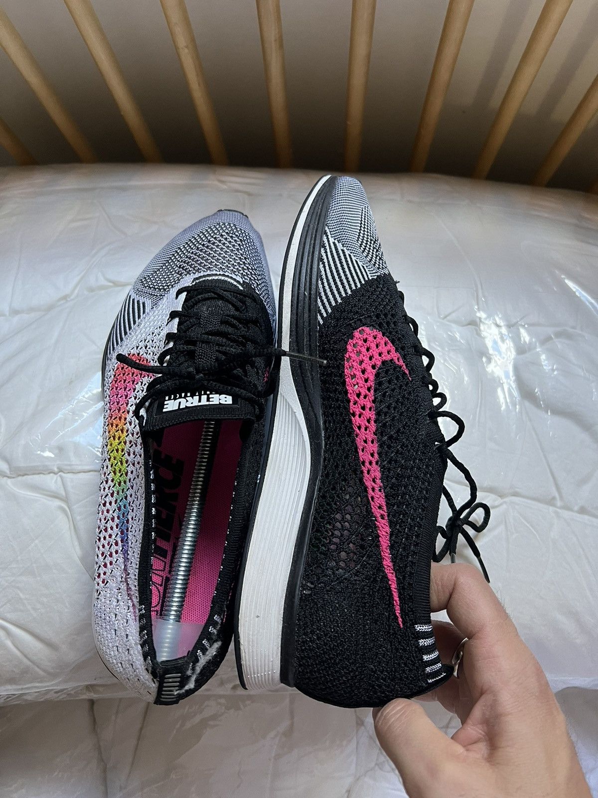 Nike Nike Flyknit Racer Be True Size US 12 / EU 45 - 3 Thumbnail