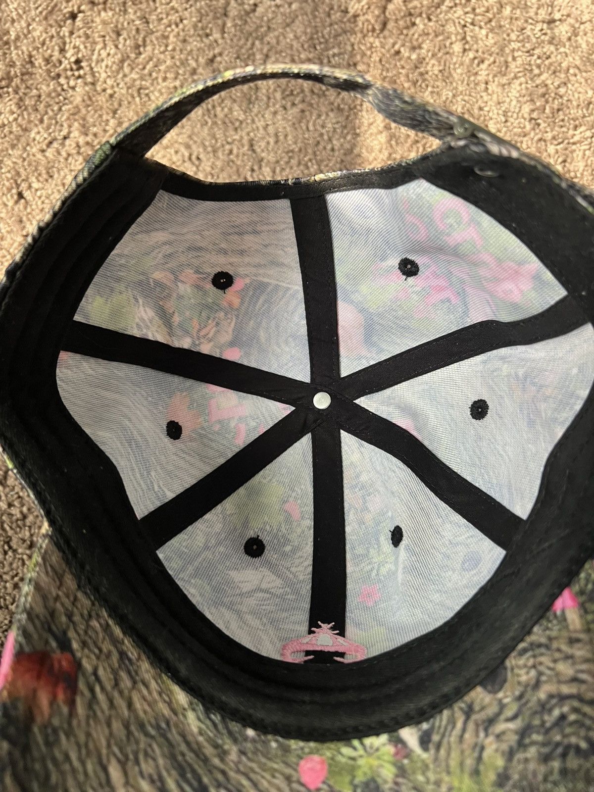 Anti Social Social Club Anti Social Social Club - Outward Affection Camo Cap Size ONE SIZE - 3 Thumbnail