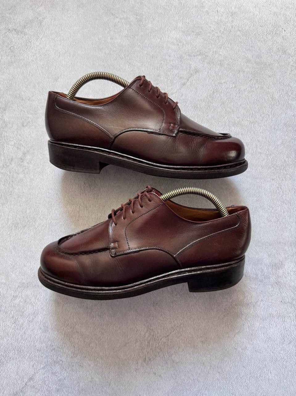 Paraboot Paraboot Chambord Brown Leather Welted Derby Shoes Size US 9 / EU 42 - 1 Thumbnail