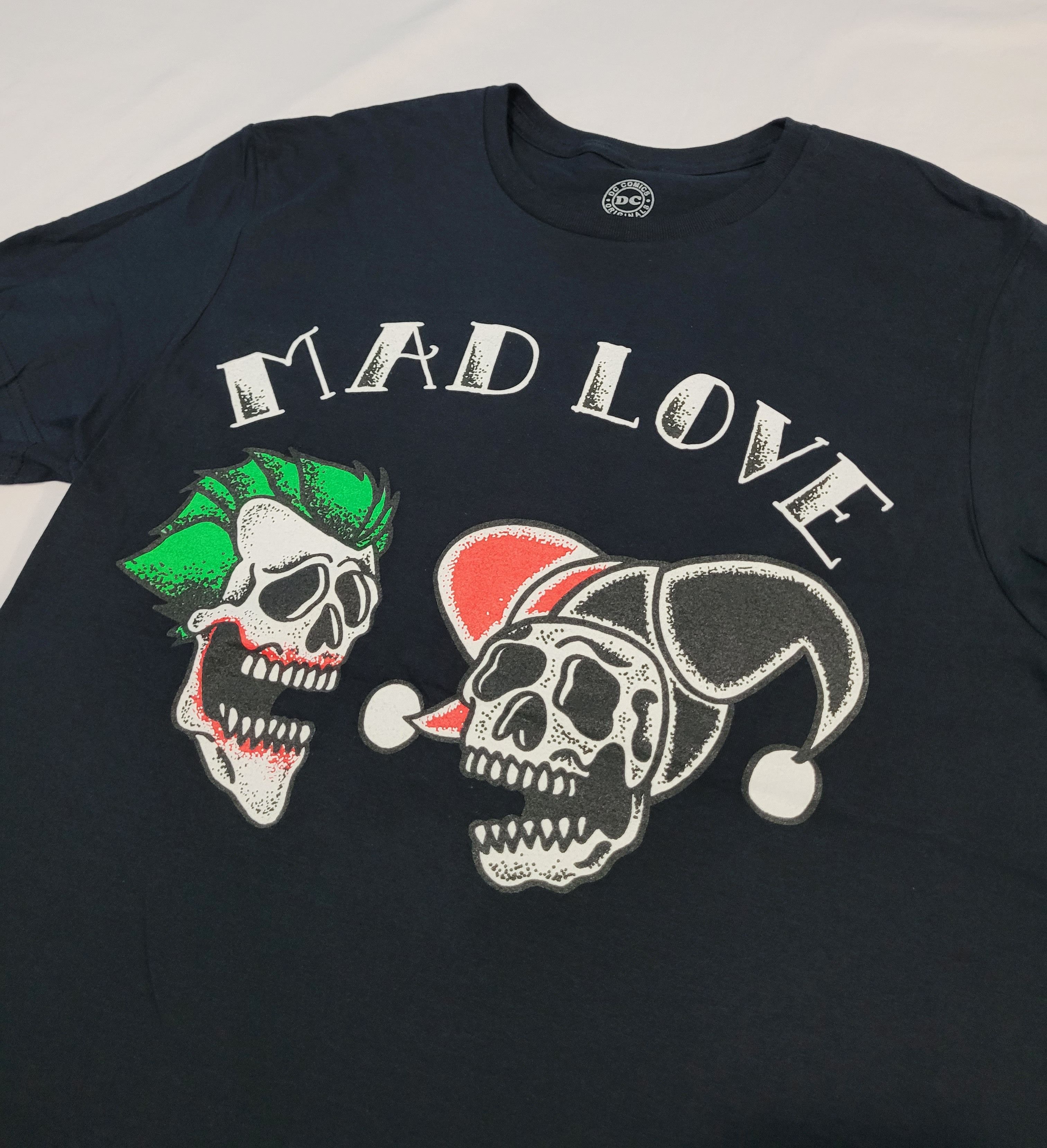 DC Comics Joker & Harley Quinn Mad Love Graphic T-Shirt Size US M / EU 48-50 / 2 - 2 Thumbnail