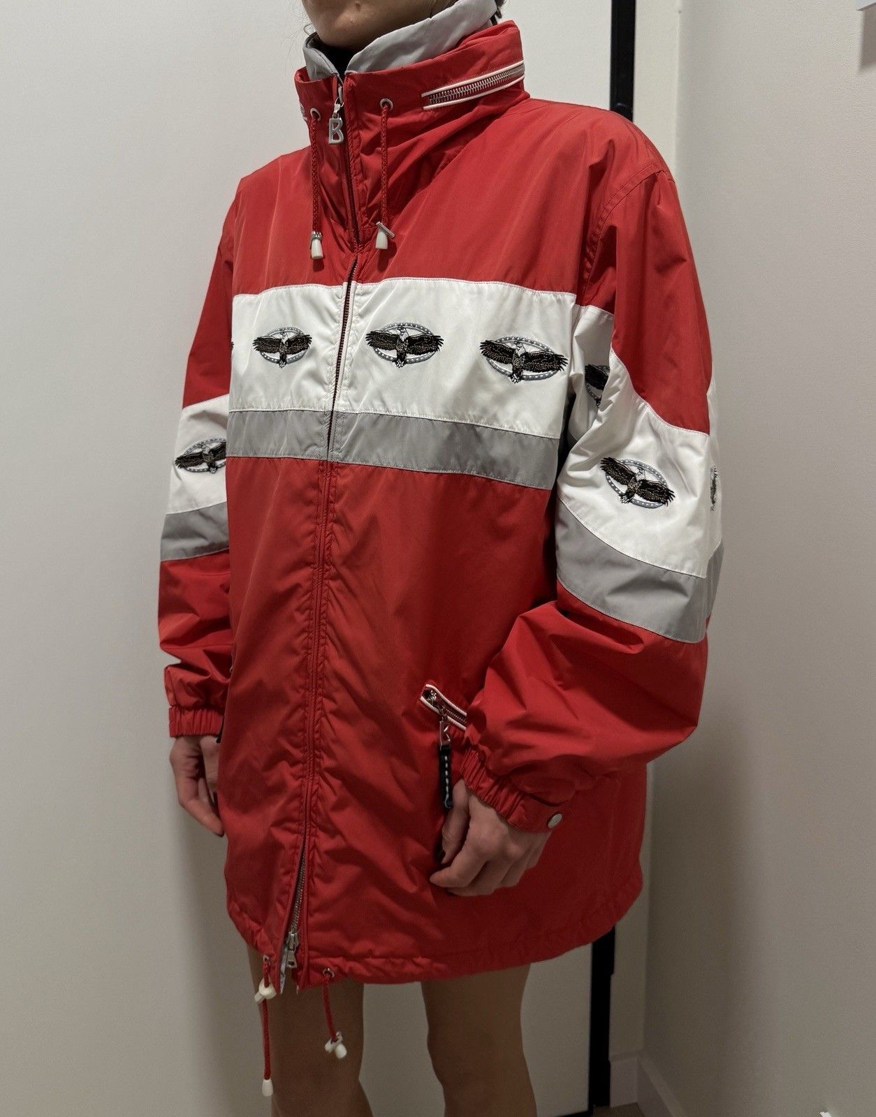 Bogner Vintage Womens Bogner Goan Thylmann Winter Ski Jacket Eagle Size XS / US 0-2 / IT 36-38 - 1 Thumbnail