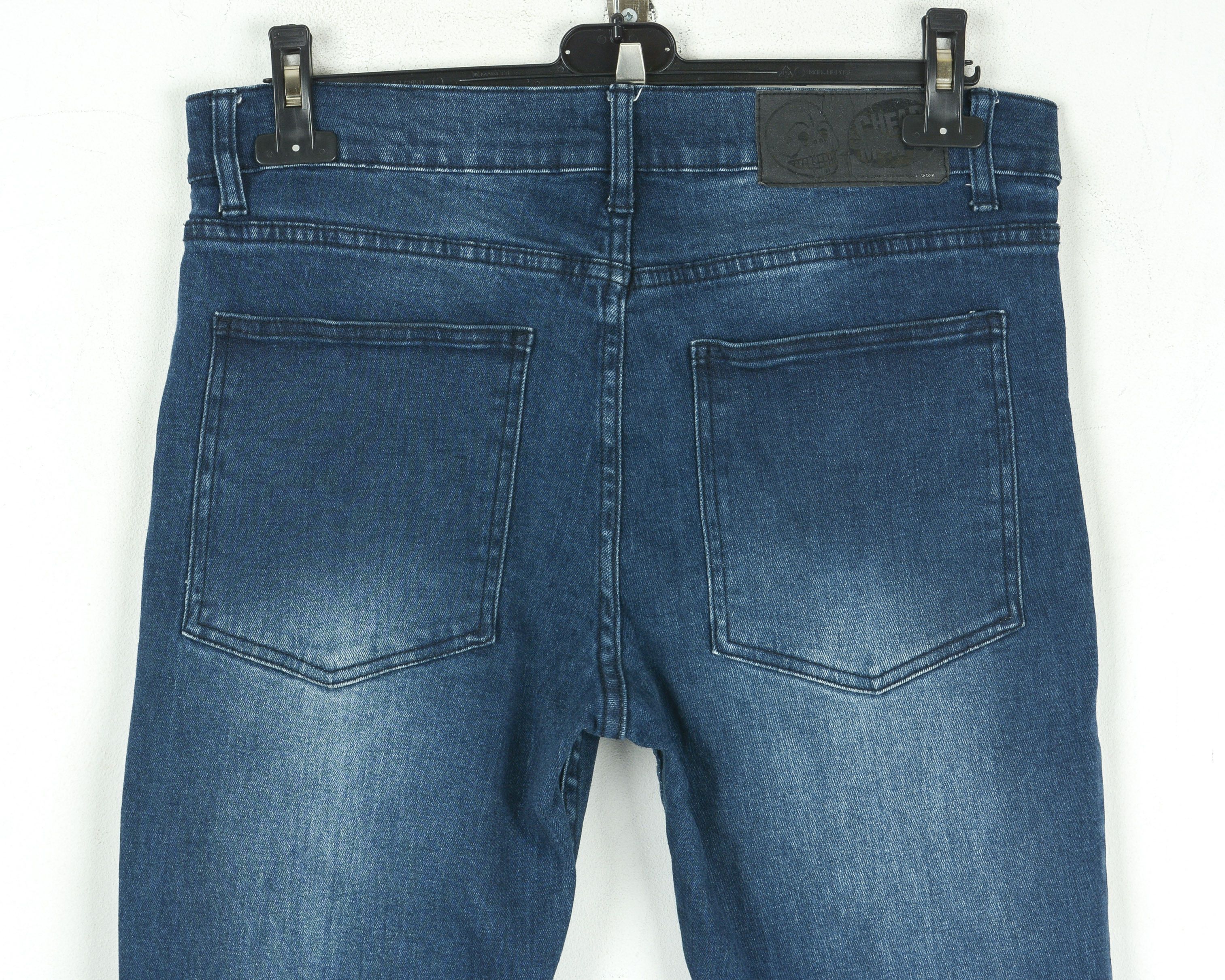 Cheap Monday Tight Dark Indigo Mens W33 L34 Slim Skinny Jeans Denim Pants Size US 33 - 5 Thumbnail