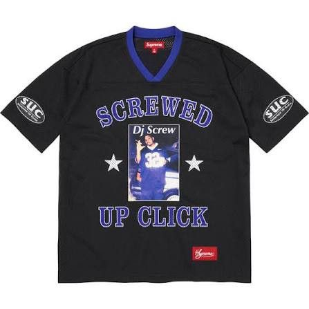 Supreme Supreme DJ Screw Jersey Black Size US M / EU 48-50 / 2 - 1 Thumbnail