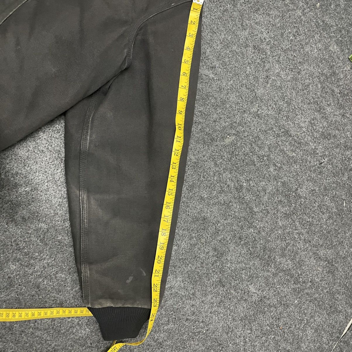 Carhartt Vintage Carhartt J04 BLK Firm Duck Hooded Jacket Size US L / EU 52-54 / 3 - 16 Thumbnail