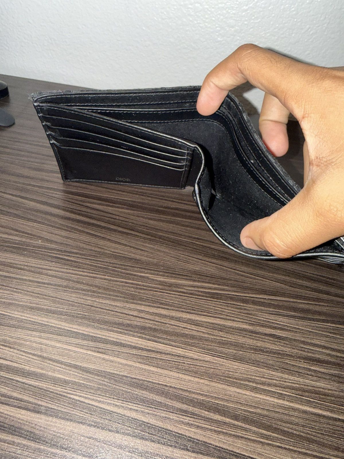 Dior Dior Black Bifold Wallet Size ONE SIZE - 5 Thumbnail