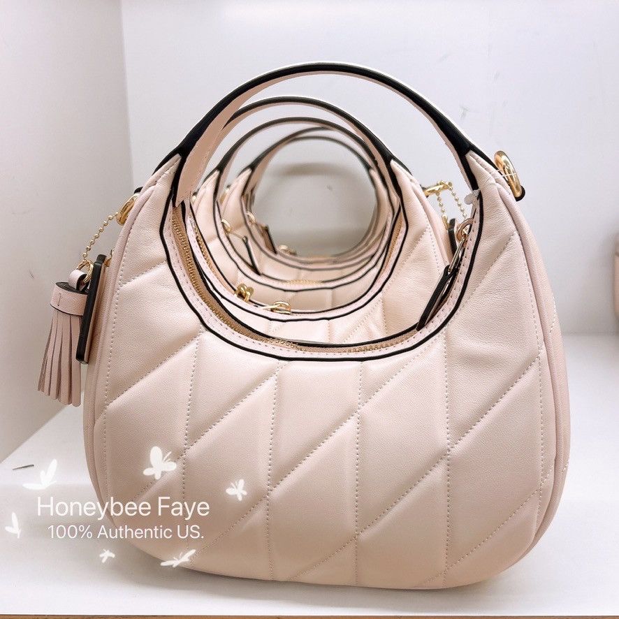 Coach Carmen Mini Crossbody Bag With Quilting CY710 Size ONE SIZE - 3 Thumbnail