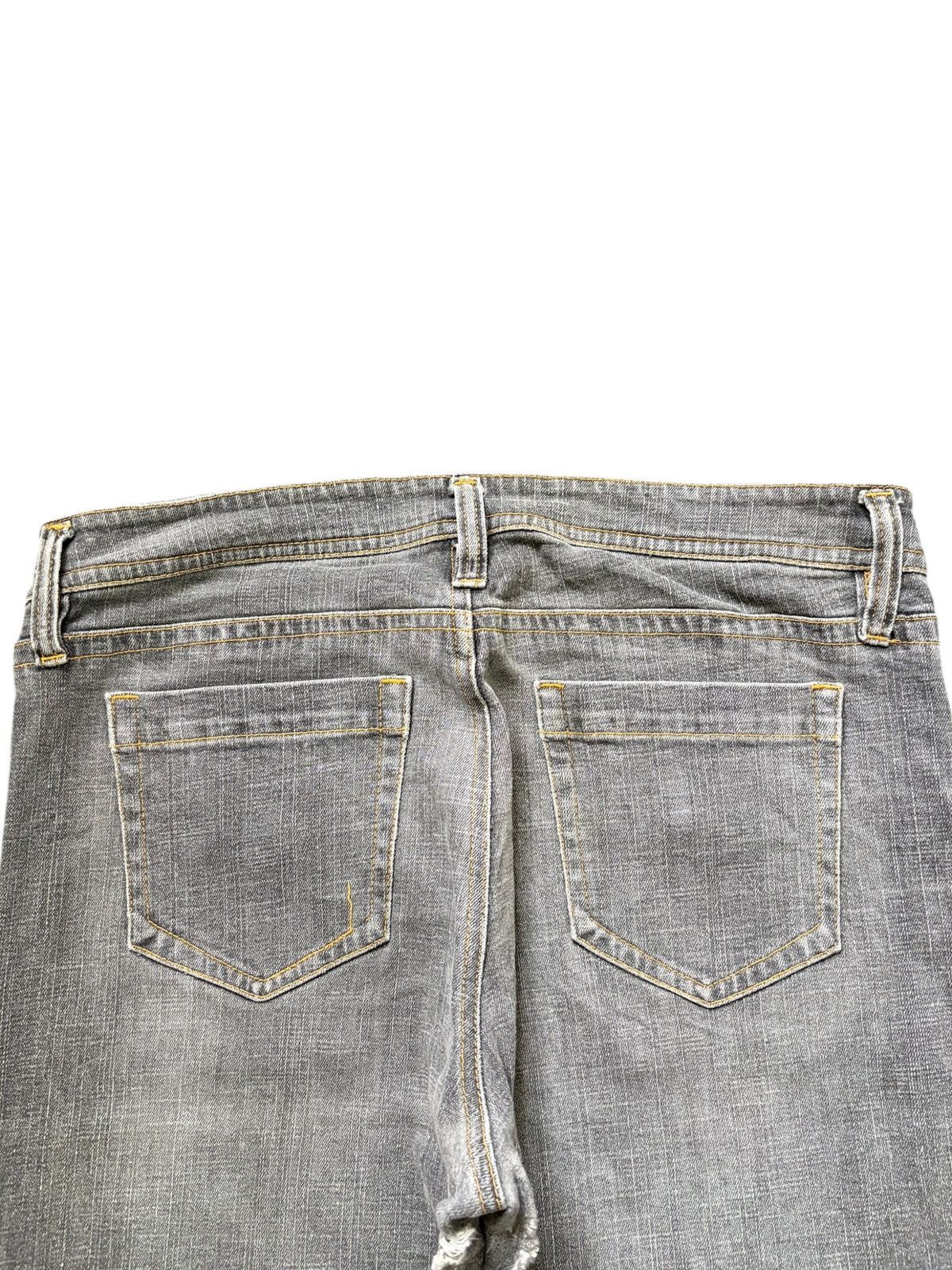 Diesel Vintage Japanese Brand Faded Wash Distress Flare Jeans Size 32" / US 10 / IT 46 - 4 Thumbnail