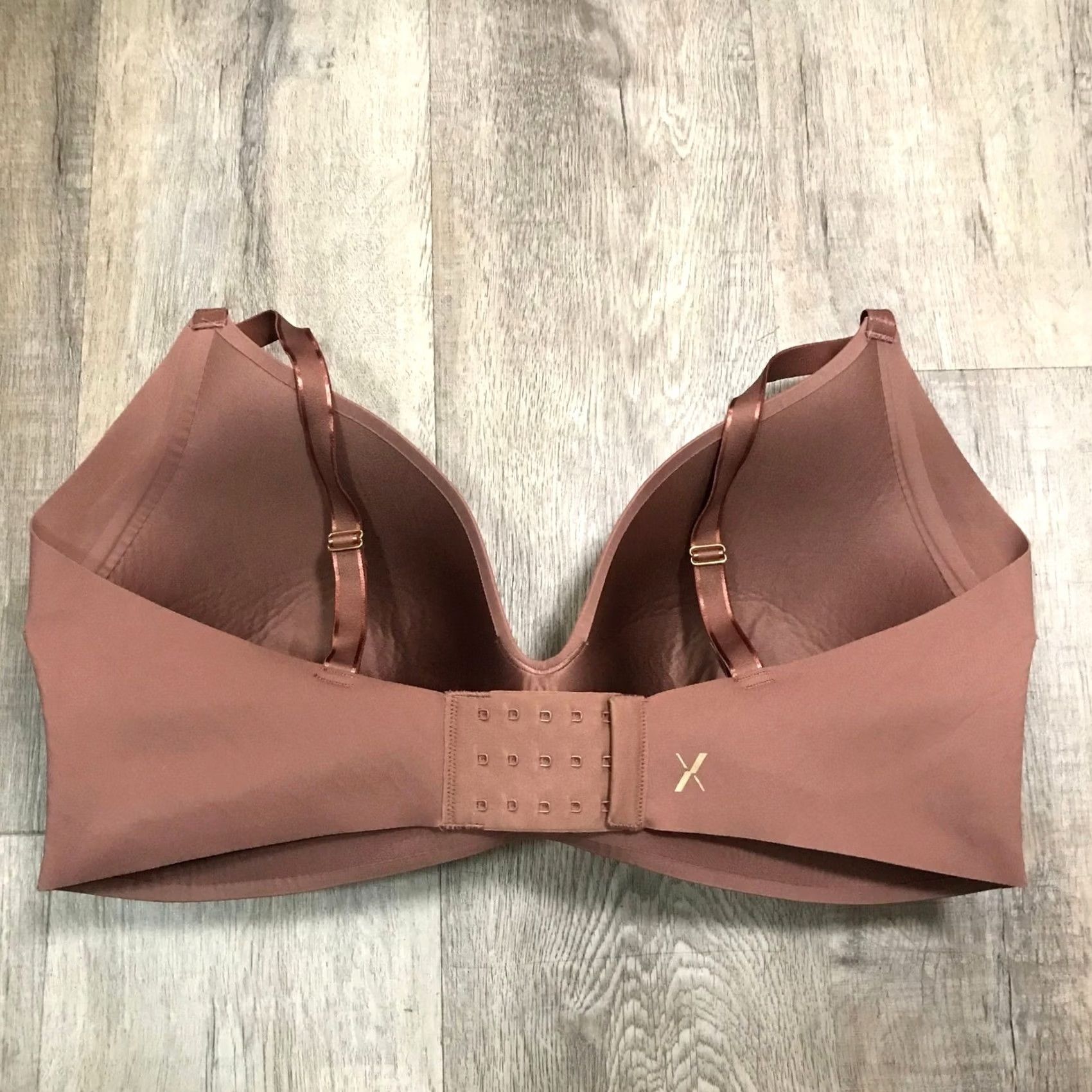 Vintage Knix Second Skin Wireless Full Coverage Unlined Bra Rose Taupe 8+ Size ONE SIZE - 2 Thumbnail