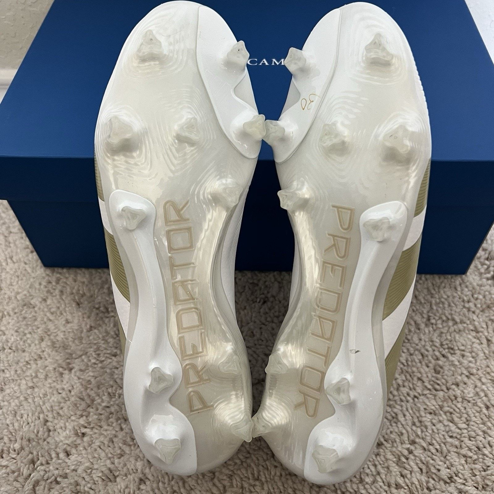Adidas adidas Predator Elite Laceless FG Soccer Cleats Size 7.5 Size US 7.5 / EU 40-41 - 8 Thumbnail