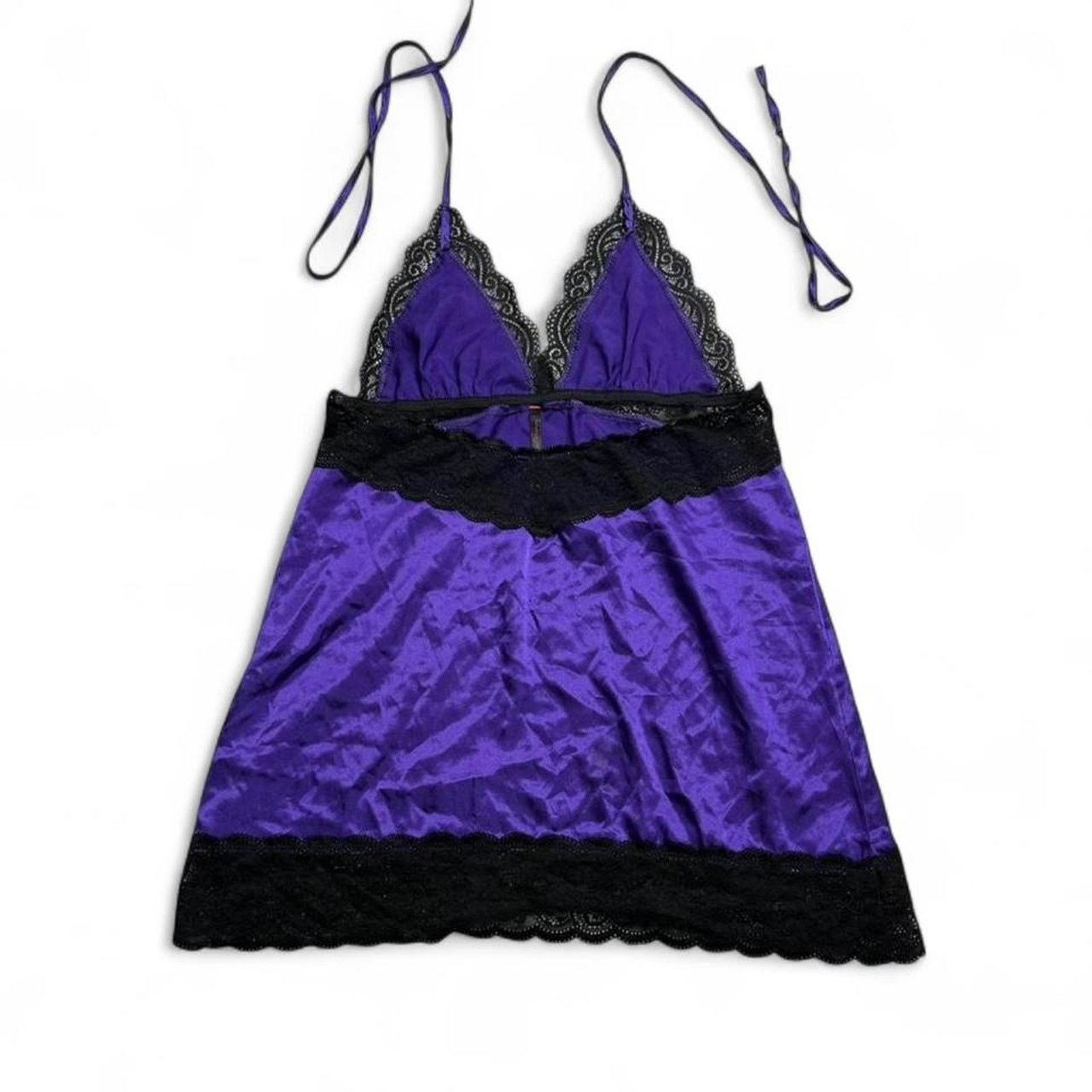Other Seven TIL Midnight Gothic Grunge Lace Purple dress size m Size M / US 6-8 / IT 42-44 - 6 Thumbnail
