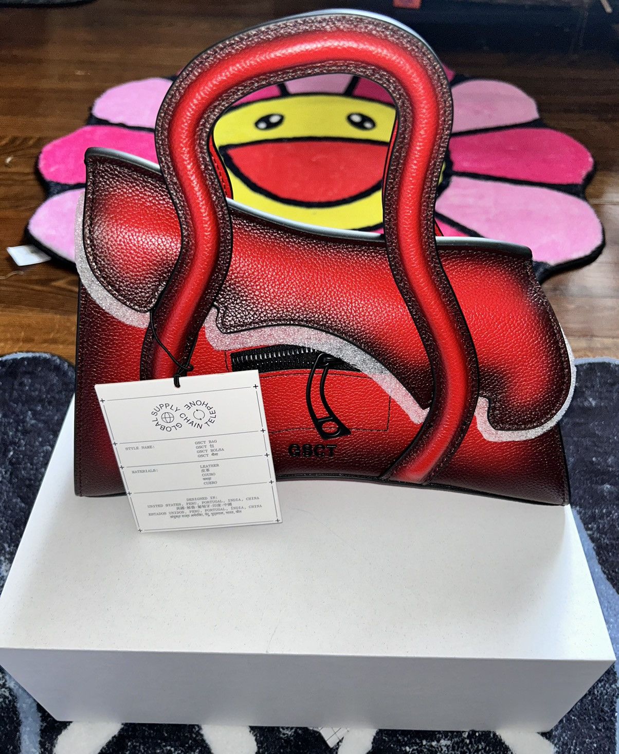 MSCHF MSCHF GSCT Fade To Red Hand bag w dustbag and og box Size ONE SIZE - 1 Thumbnail