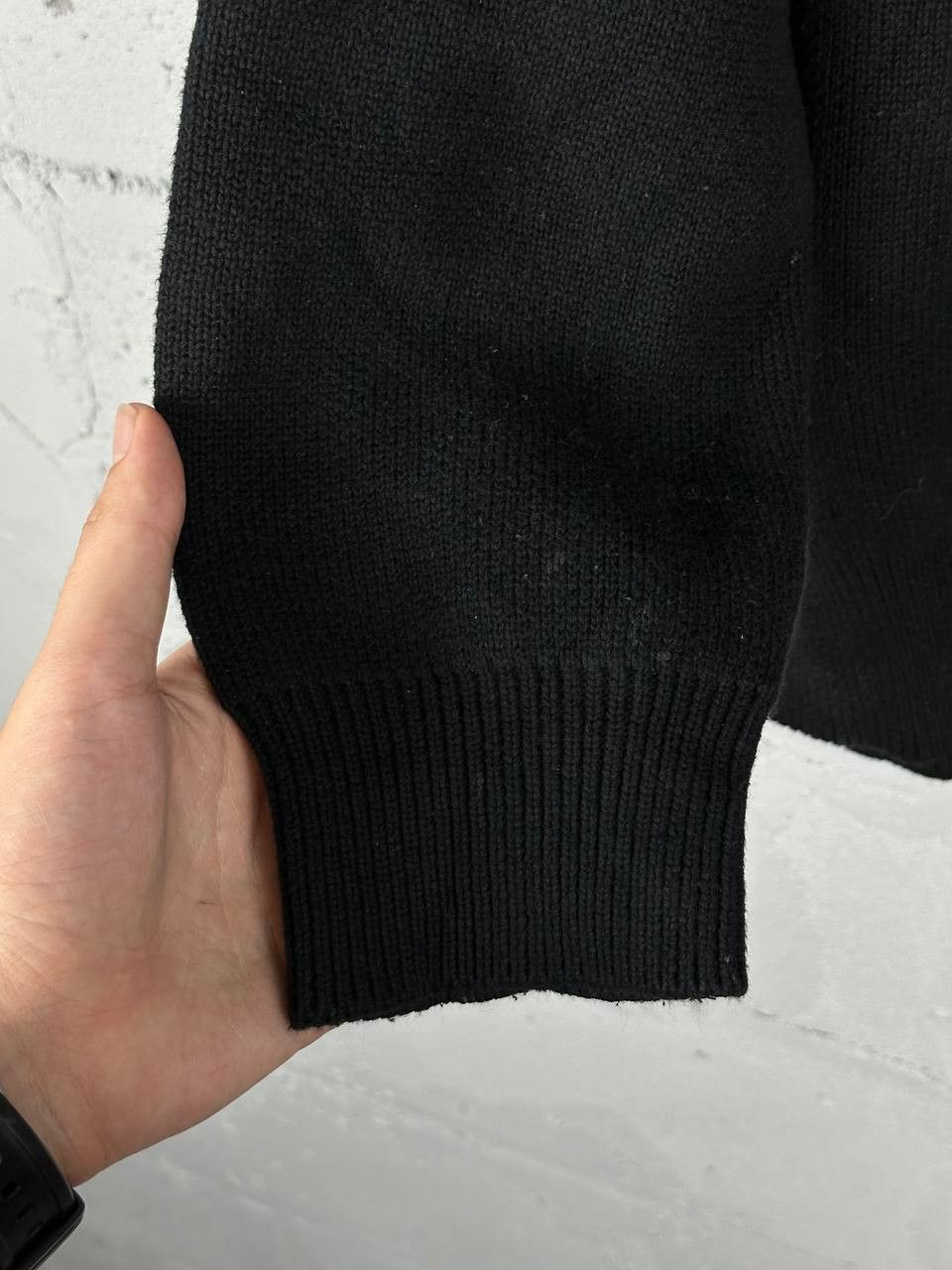 Japanese Brand WE11DONE Big Logo Knitted Sweater long sleeve Oversized Size US XL / EU 56 / 4 - 5 Thumbnail