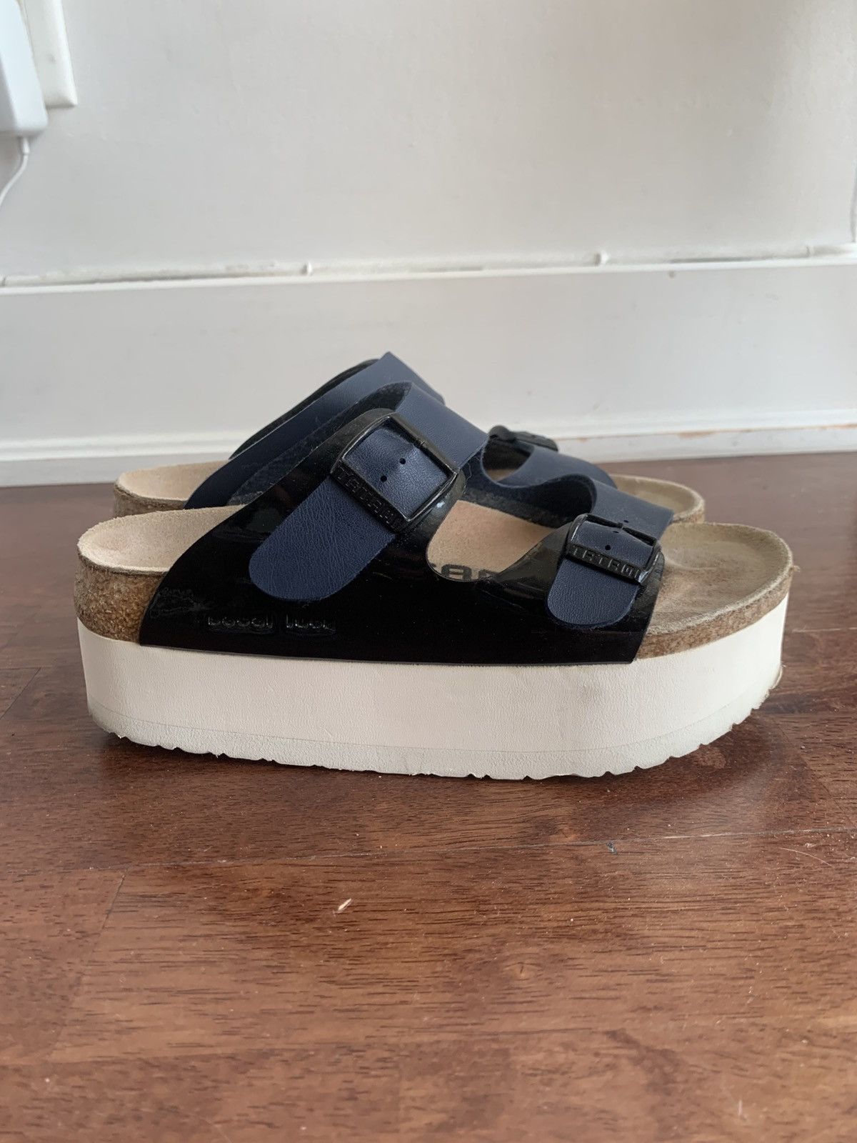 Sacai Sacai Luck x Tatami Birkenstock Platform Sandal Size US 6 / IT 36 - 1 Thumbnail