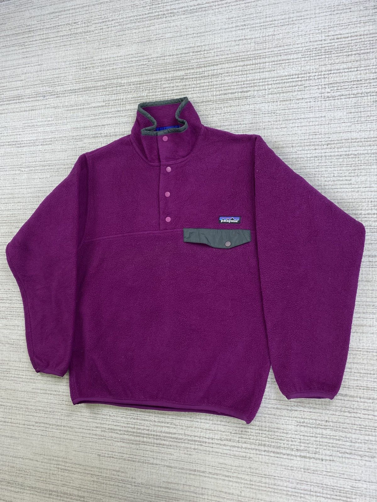Japanese Brand × Patagonia × Vintage Vtg Patagonia Synchilla Retro Fleece Pullover Sweatshirt Size US M / EU 48-50 / 2 - 4 Thumbnail