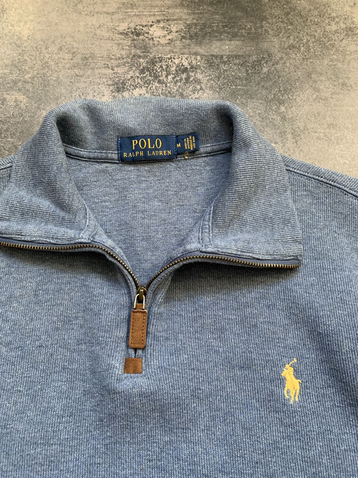 Polo Ralph Lauren × Vintage Vintage Polo Ralph Lauren Zip 1/4 Sweatshirt Old Money Y2K Size US M / EU 48-50 / 2 - 11 Thumbnail