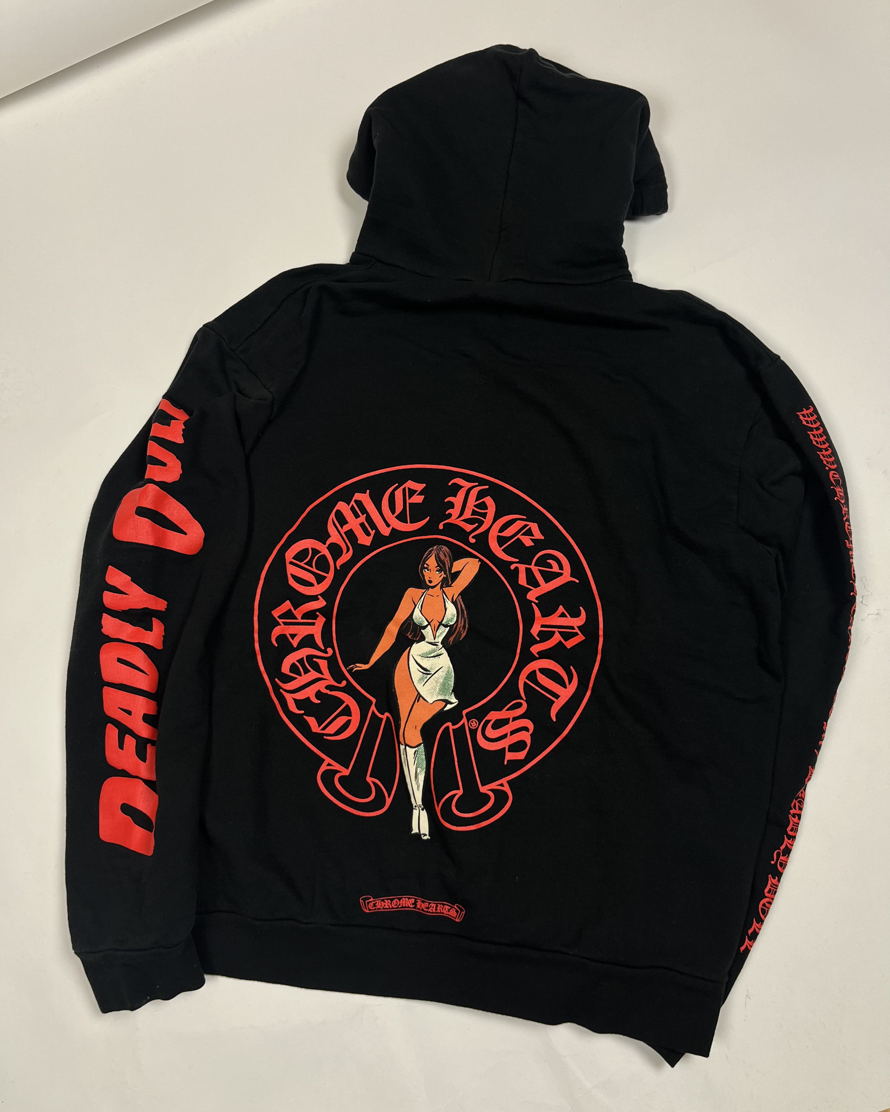 Chrome Hearts Chrome Hearts Deadly Doll crewneck | Grailed
