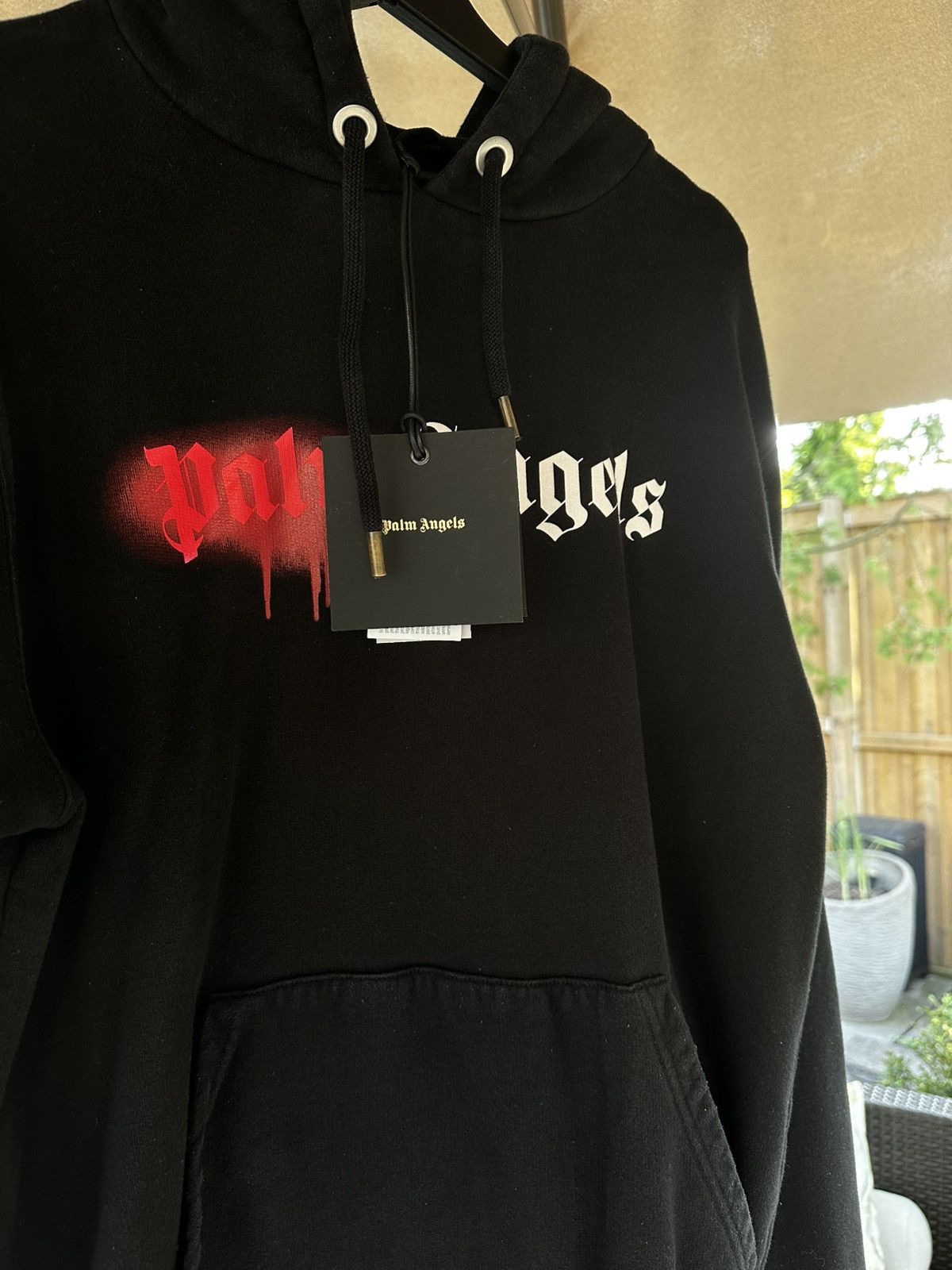 Palm Angels Palm Angels - Spray Paint Hoodie Size US M / EU 48-50 / 2 - 1 Thumbnail