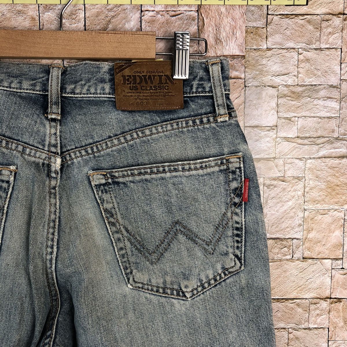 Edwin Vintage Edwin Blue Denim Pants #7575 Size US 29 - 18 Thumbnail