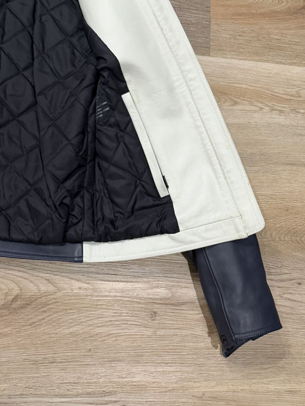 Yohji Yamamoto AW04 Y’s x Dianese Metro Moto Split Leather Racer Jckt Size US XXS / EU 40 - 14 Thumbnail