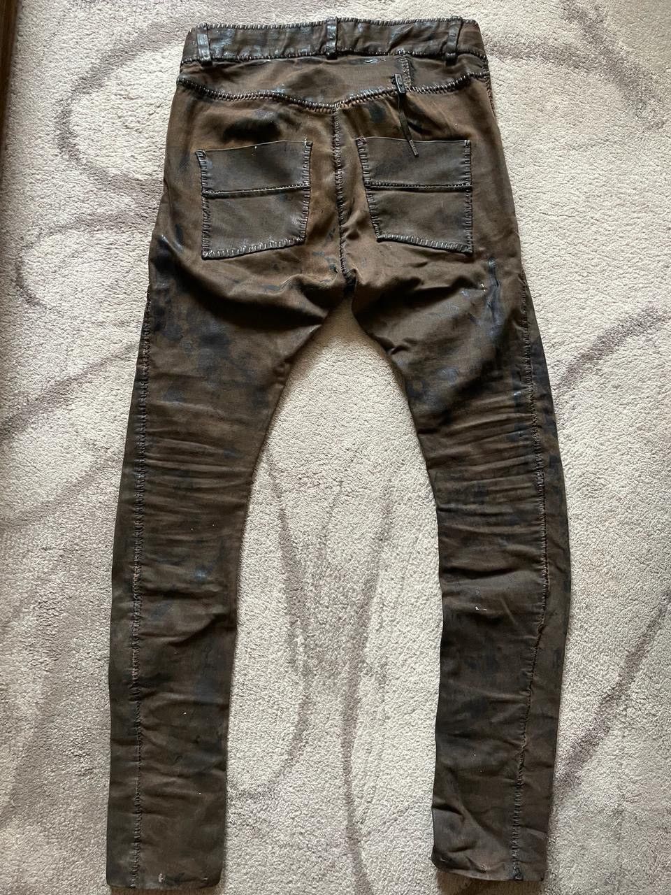 Image of Boris Bidjan Saberi P13 Hs Tf Black Rust . F1504K. Ss 17, Men's (Size 30)