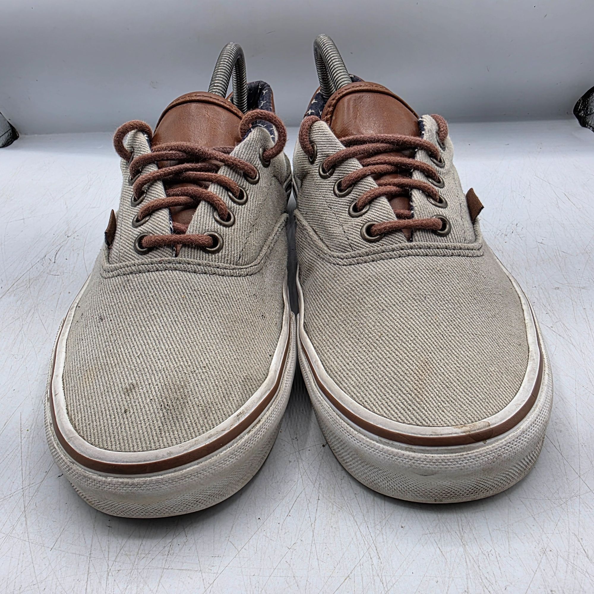Vans Vans Old Skool Mens 10 Beige Sneaker Shoes Casual Walking Ou Size US 10 / EU 43 - 2 Thumbnail