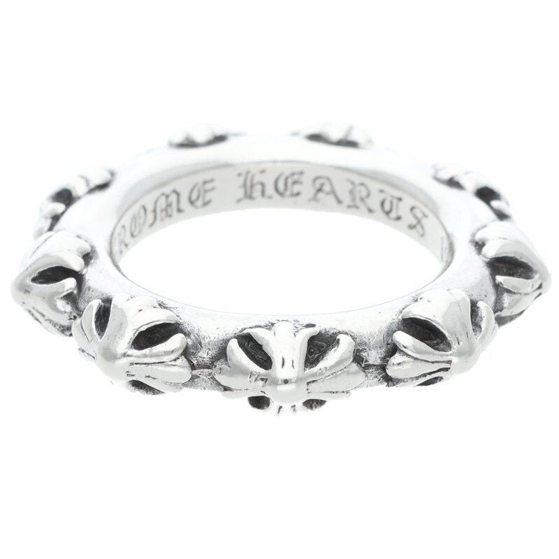 Chrome Hearts Chrome Hearts Cross Band Silver Ring Size ONE SIZE - 1 Thumbnail